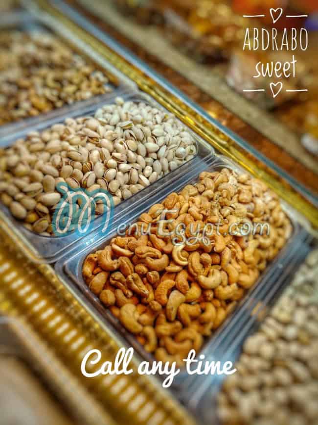 Abdrabo sweet menu page 3 - prices