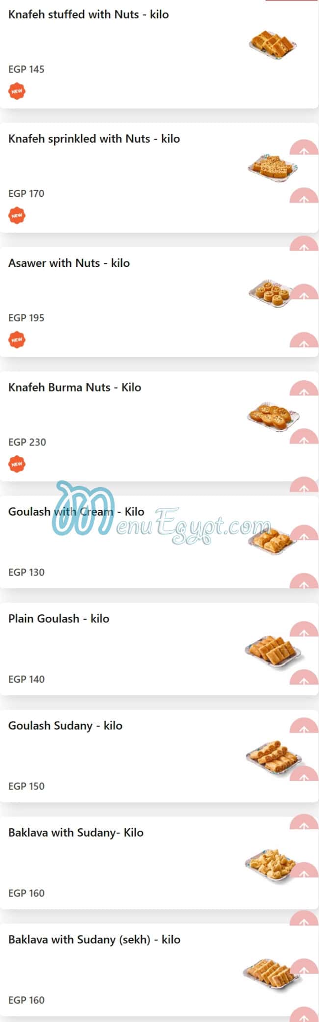 Abo Mehrem Patisserie menu 10