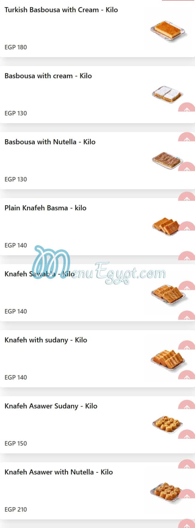 Abo Mehrem Patisserie menu 8