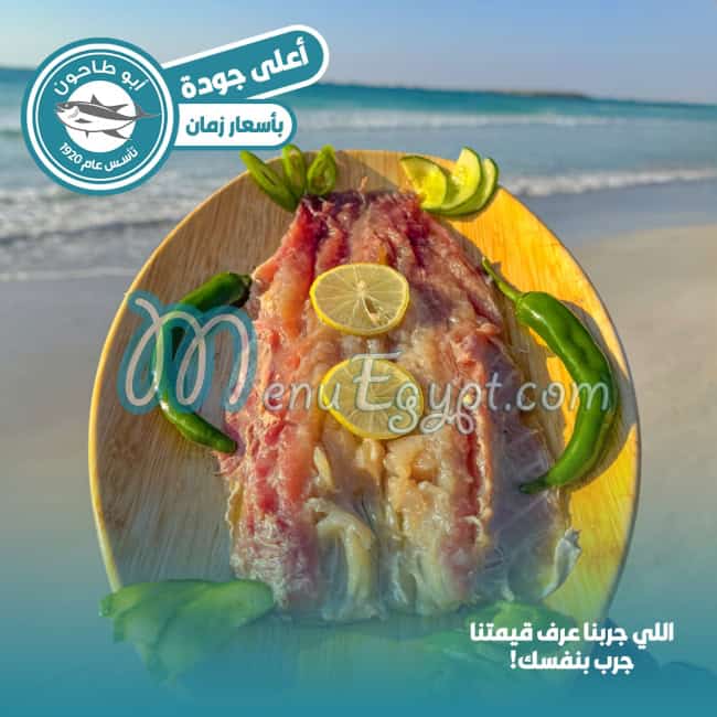 Abo Tahoun Feseekh mullet fish menu 4