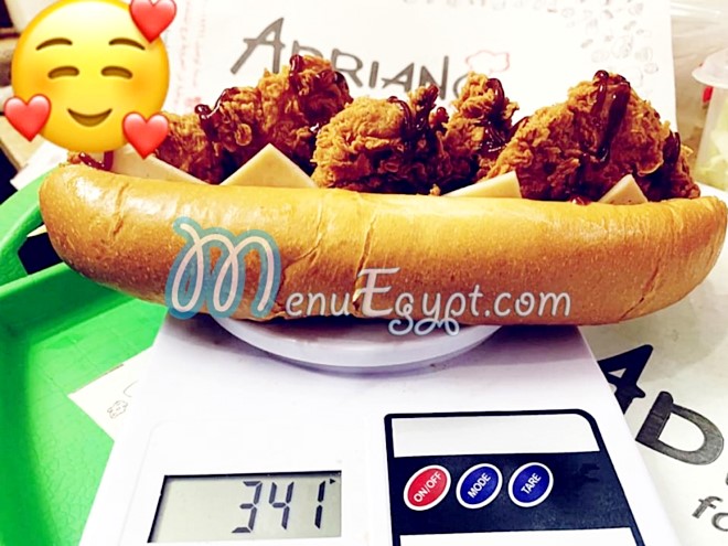 Adriano fast food menu 3