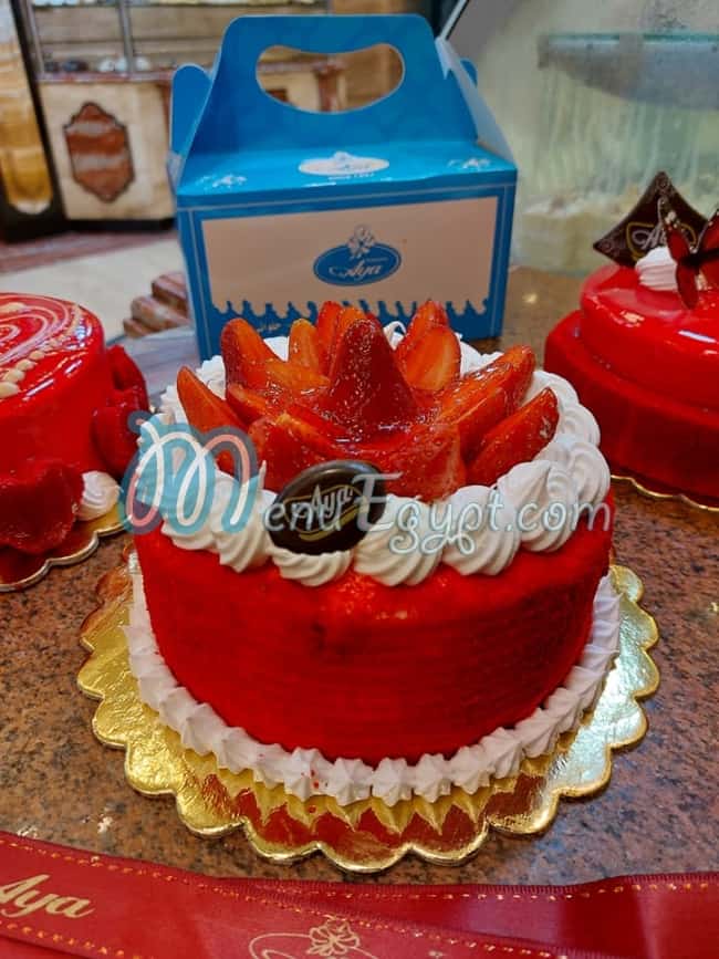 Aya patisserie menu 8