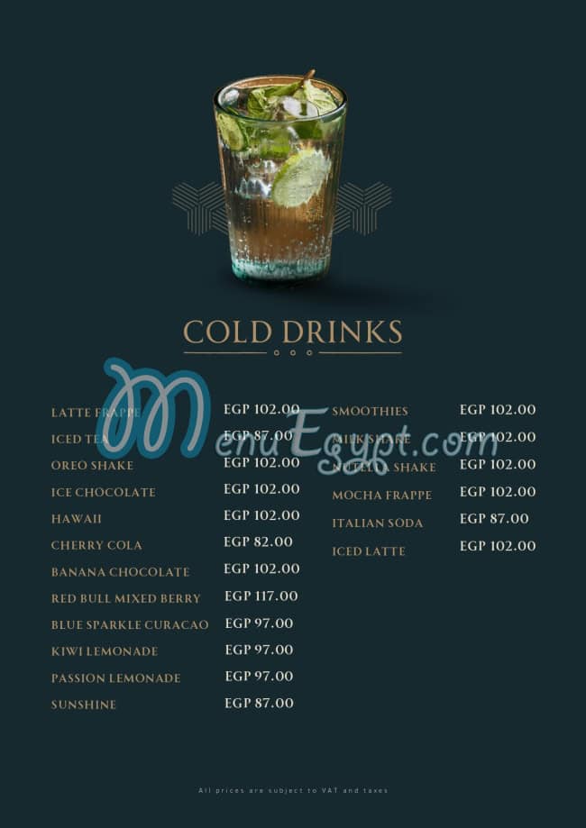 Aziz Eg fusion menu 20