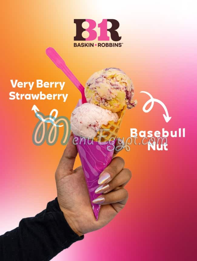 Baskin Robbins menu 2
