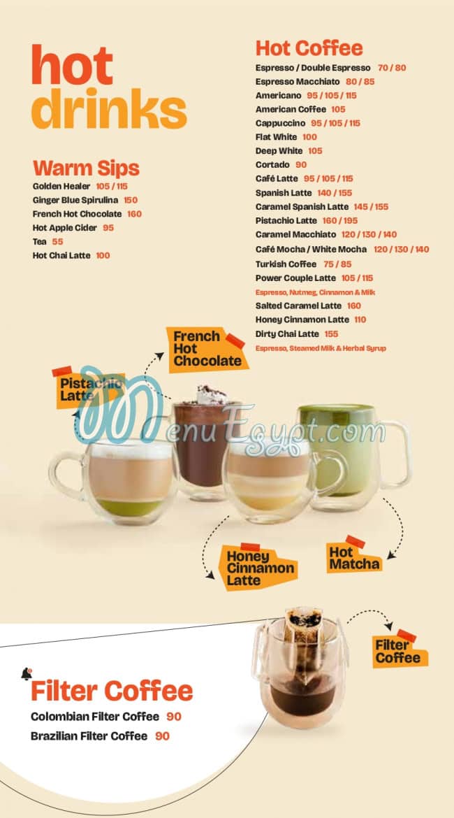 Beano's Cafe Cafe menu 10