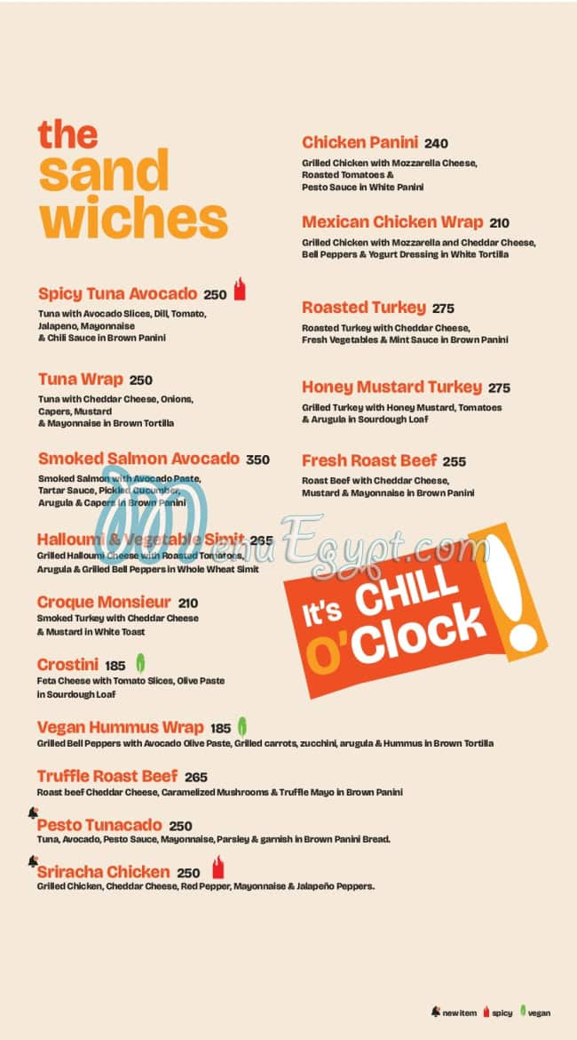 Beano's Cafe Cafe menu 4