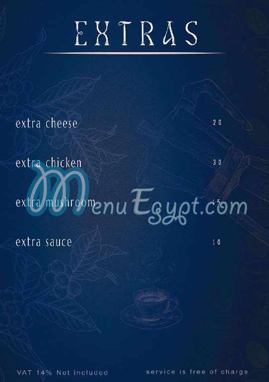 Beans & Brew menu 10