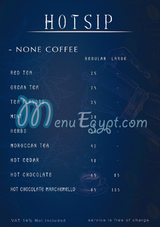 Beans & Brew menu 14