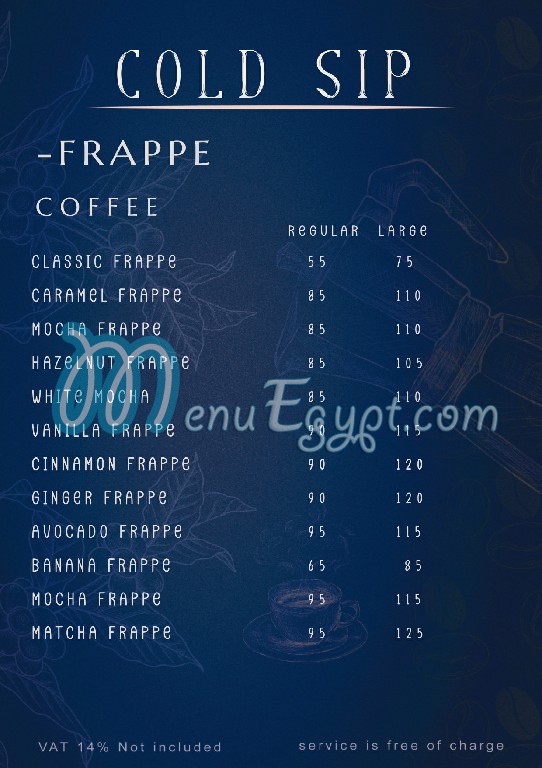 Beans & Brew menu 15