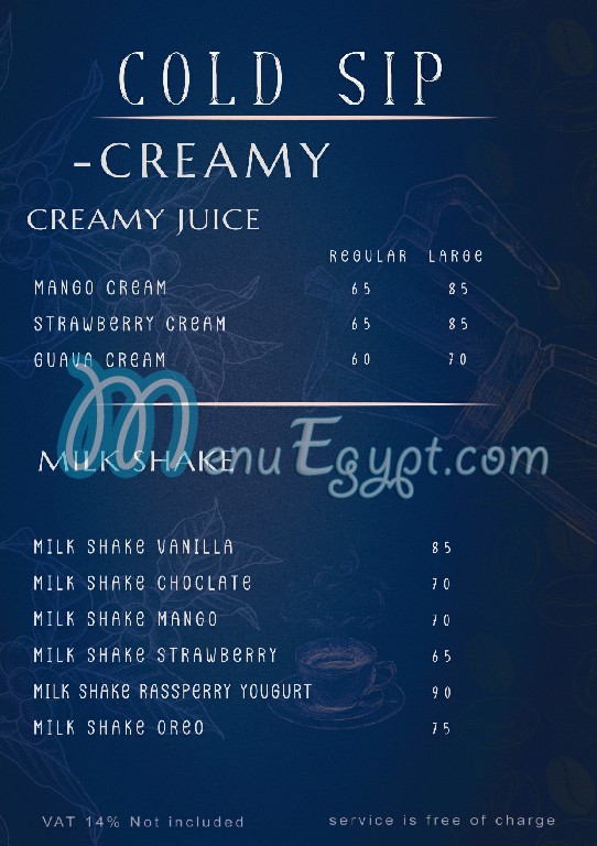 Beans & Brew menu 17