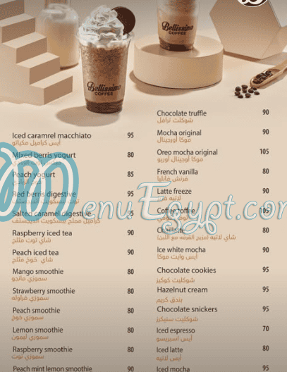 Bellissimo Cafe Cafe menu 3