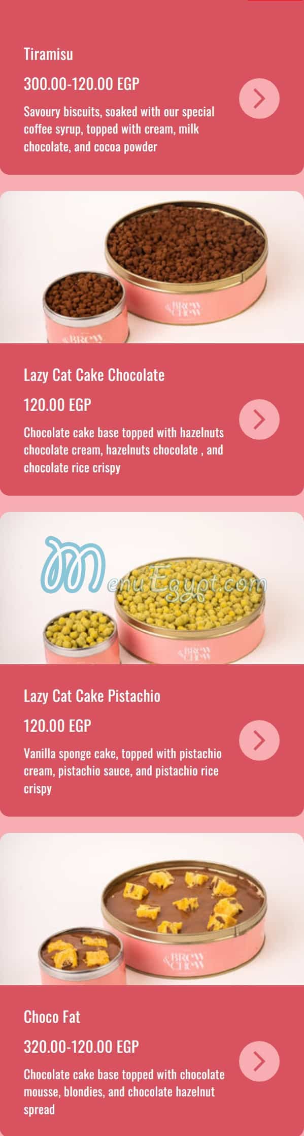 Brew and chew Cafe menu 7