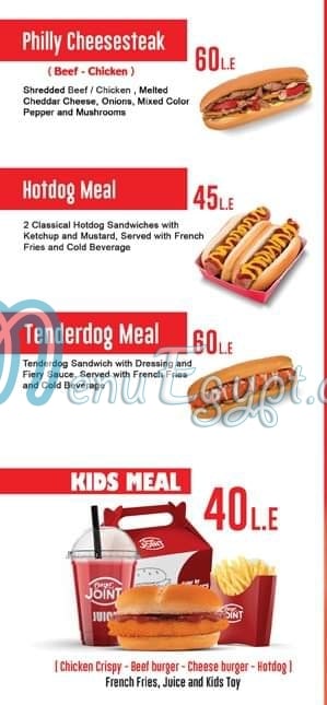 Burger Joint menu 2