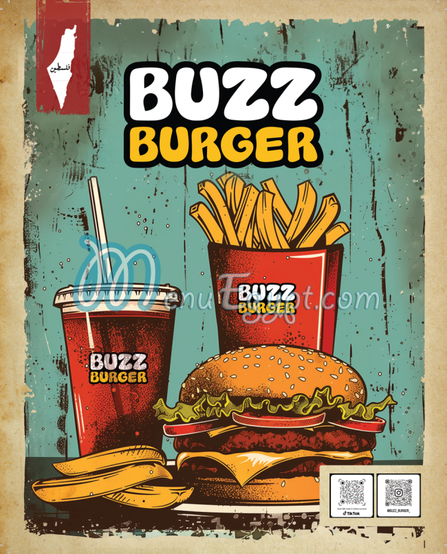 Buzz Burger menu 2