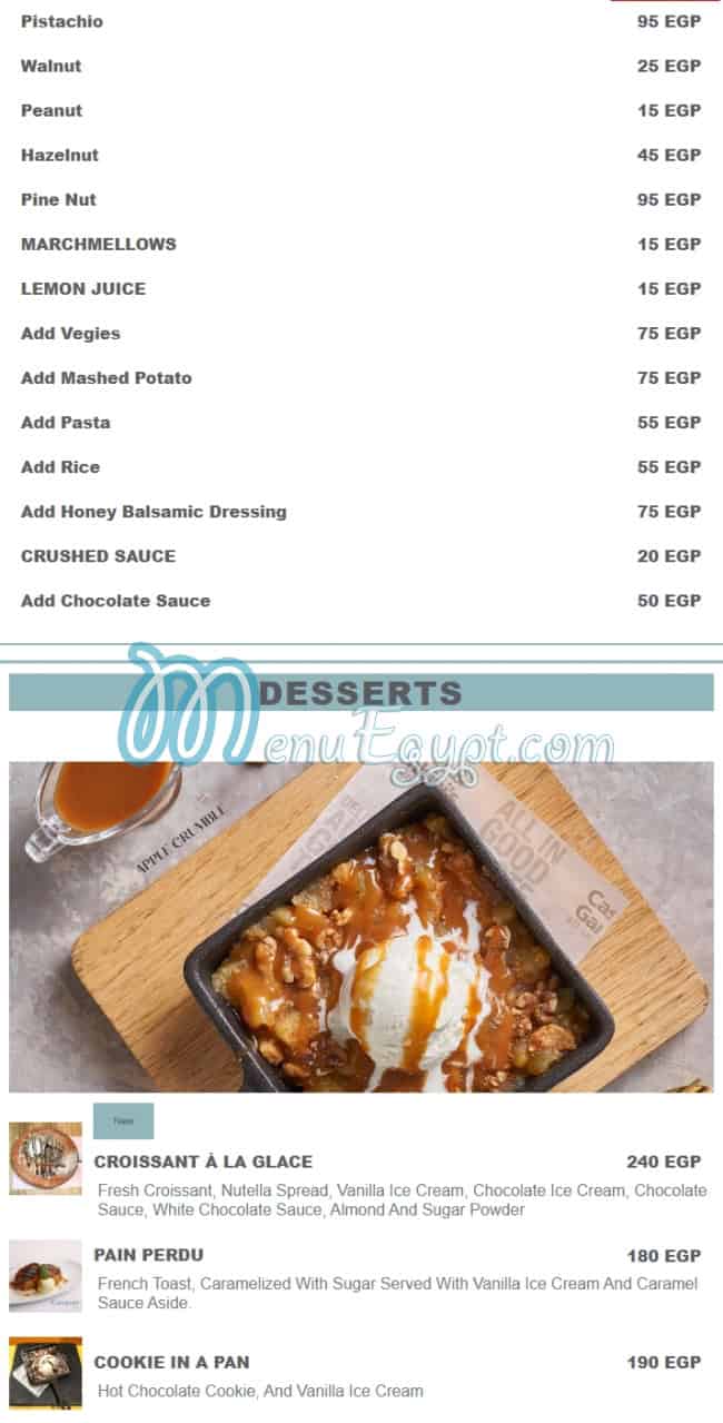 Casper&Gambinis menu 12