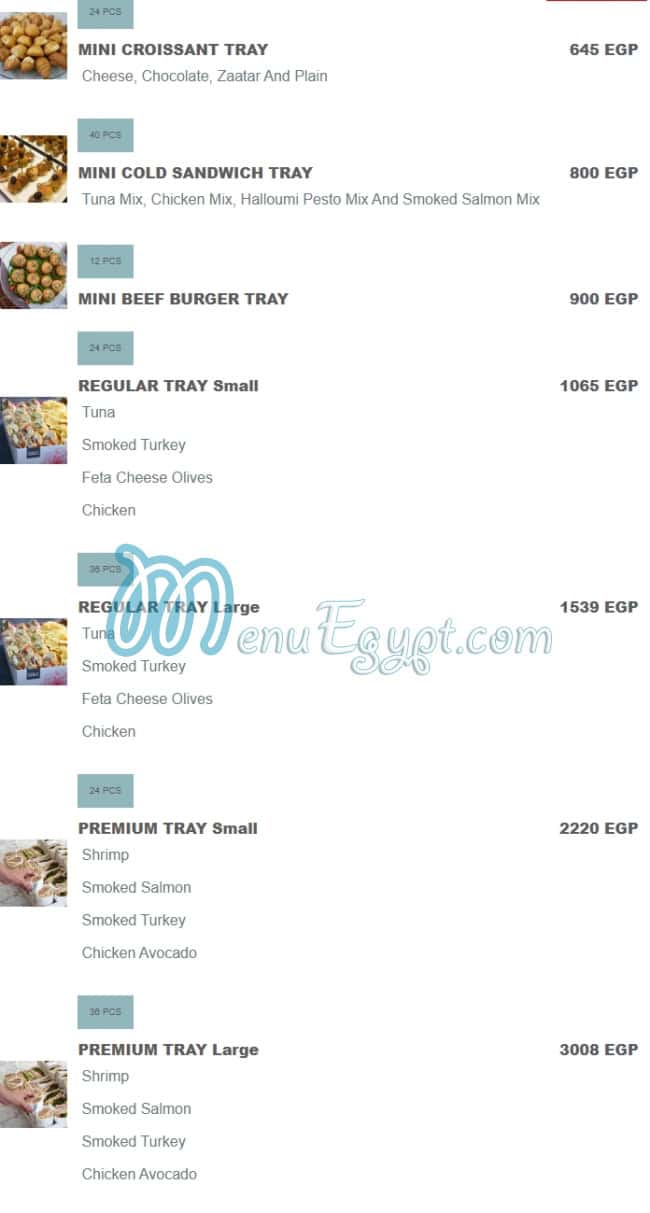 Casper&Gambinis menu 20