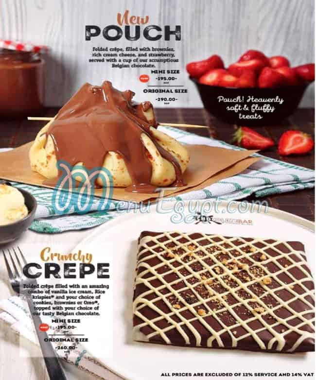 Chocolate Bar menu 7