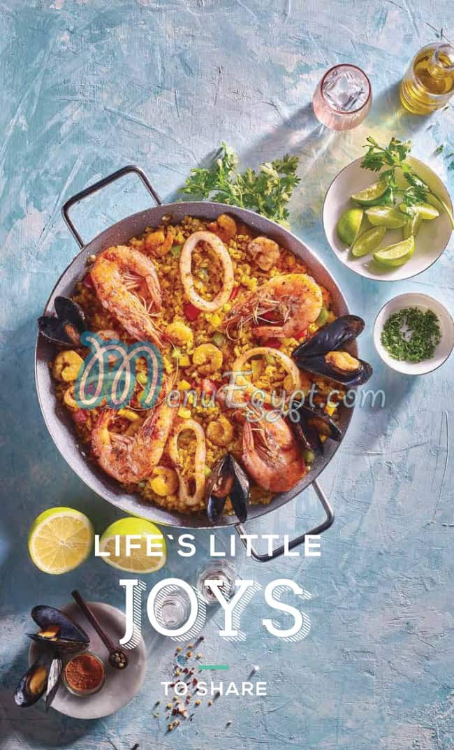 Clams and Claws menu 4