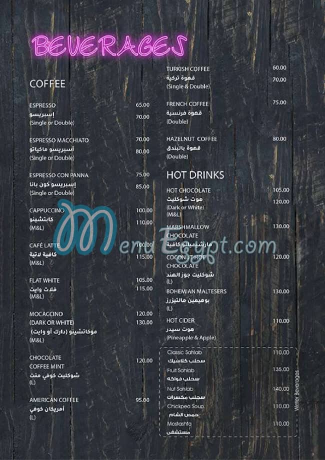 Classic Rock Coffee Co Cafe menu 19