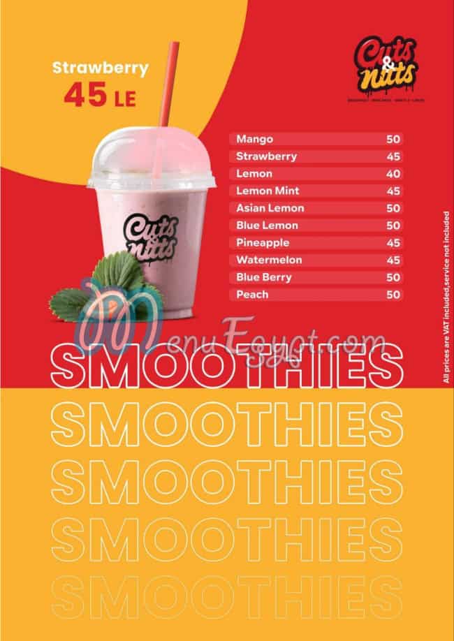 Cuts & Nuts menu 17