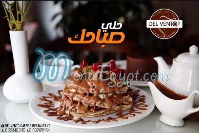 Del Vento Cafe & Restaurant menu 20