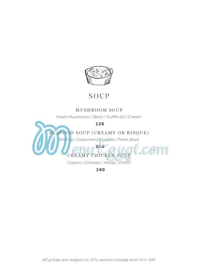 Divino Pizzeria menu 1