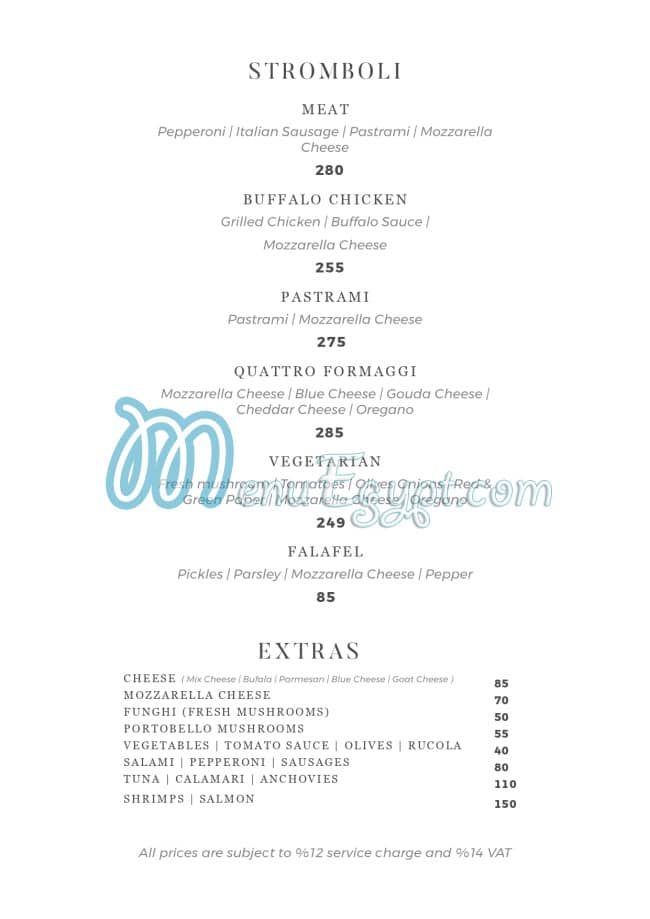 Divino Pizzeria menu 7