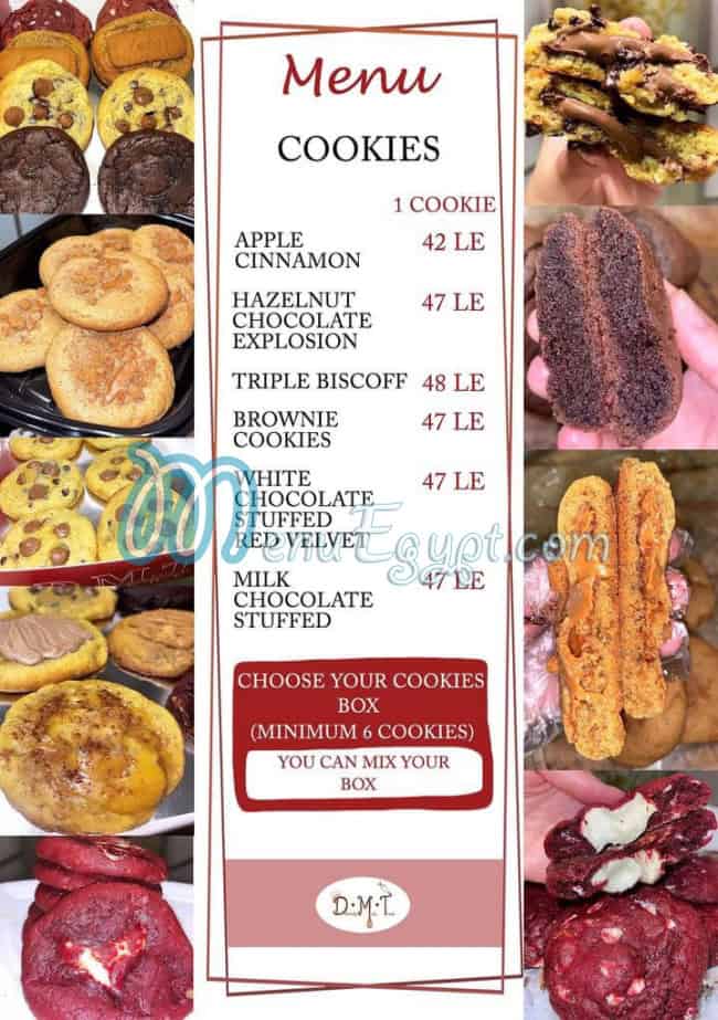 DMT Bakery menu 5