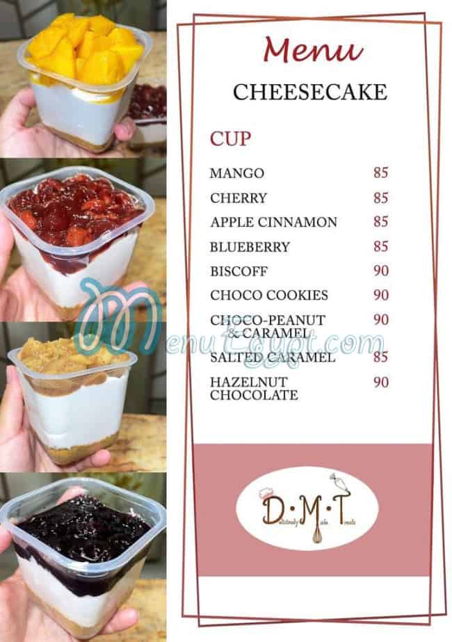 DMT Bakery menu 6