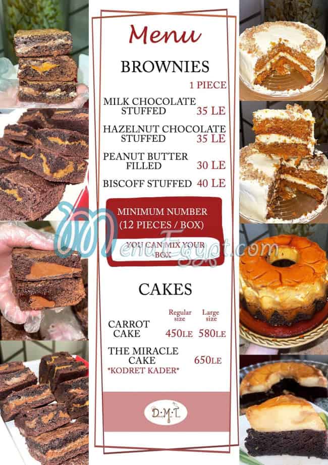 DMT Bakery menu 8