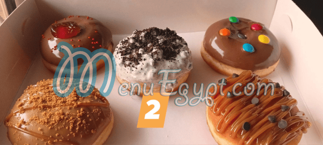 Dounuts Factory menu page 3 - prices