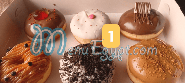 Dounuts Factory menu page 5 - prices