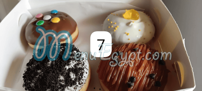 Dounuts Factory menu page 9 - prices