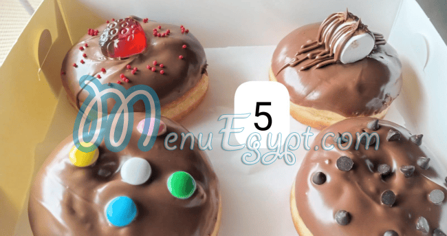 Dounuts Factory menu page 13 - prices