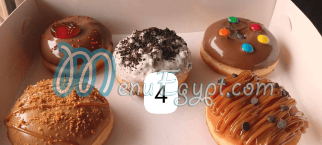 Dounuts Factory menu page 14 - prices