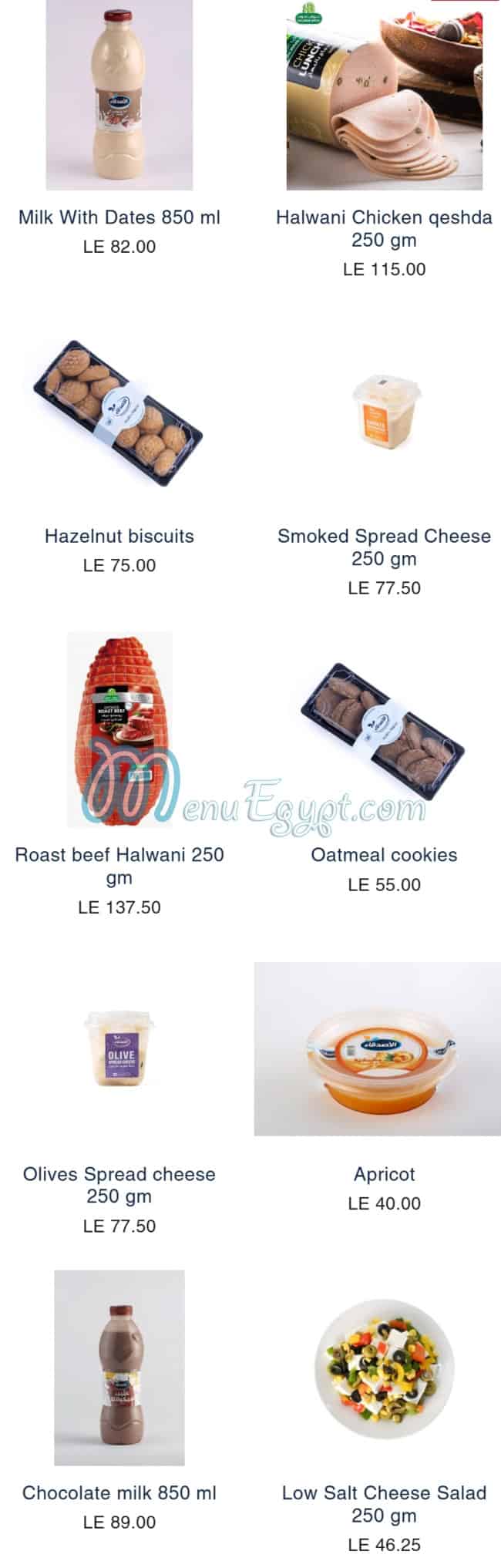El Asdikaa Food products menu 11