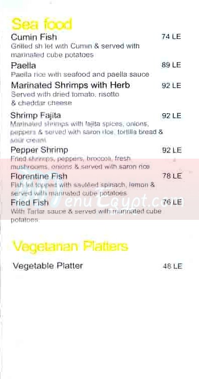 منيو يورو ديلى صفحة 8 - الأسعار