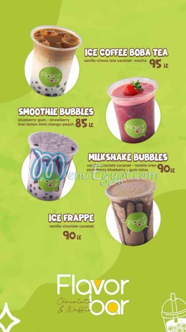 Flavor Bar menu 8