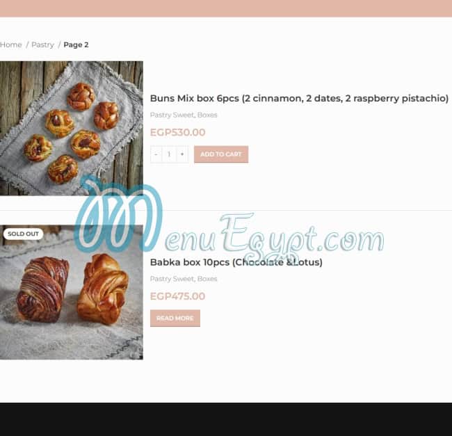 fornalia Food products menu 13