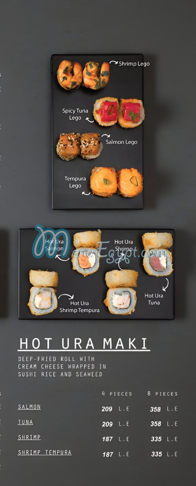 Fuego Grill and Sushi Bar menu 9