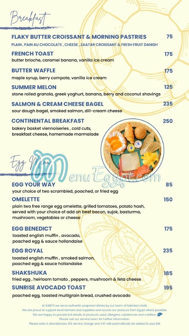 Gabys menu 1