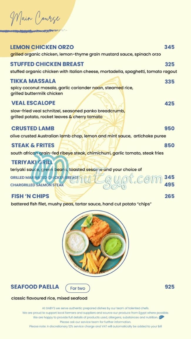 Gabys menu 9
