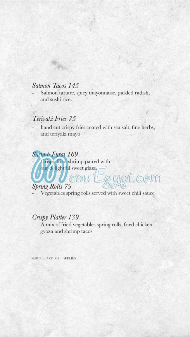 Ginger menu 6