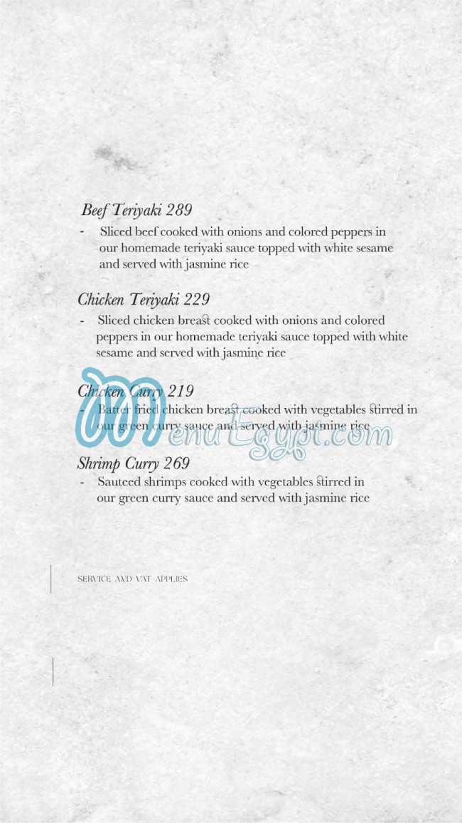 Ginger menu 8
