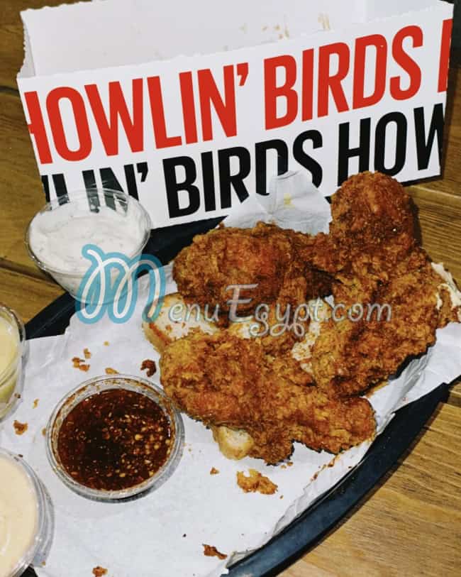 Howlin Birds menu 12