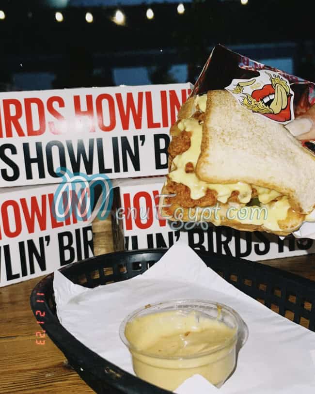 Howlin Birds menu 13