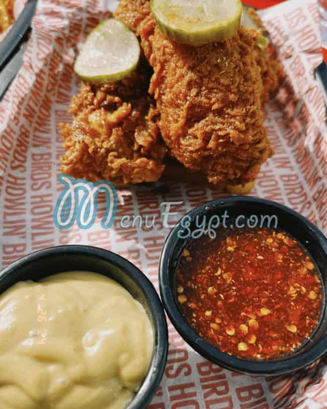 Howlin Birds menu 14