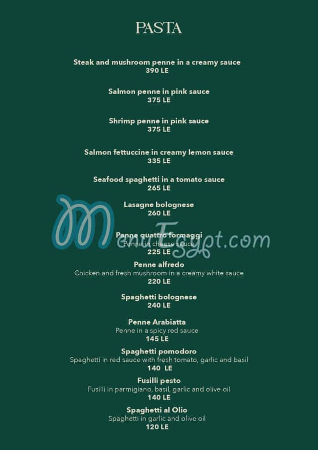 Il Mulino Bakery And Restaurant menu 12