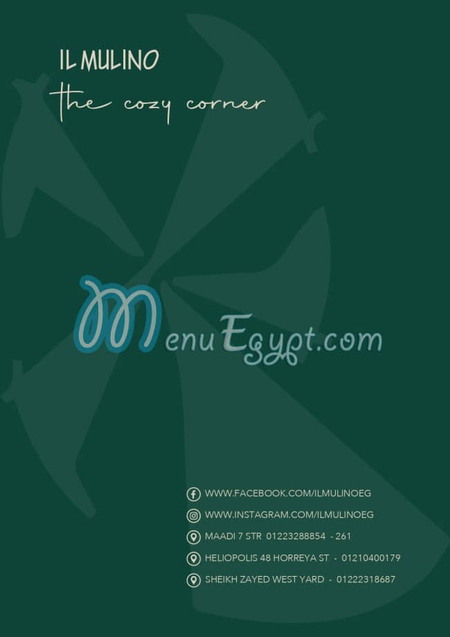 Il Mulino Bakery And Restaurant menu 19
