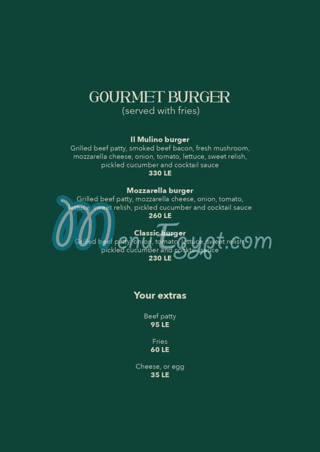 Il Mulino Bakery And Restaurant menu 5